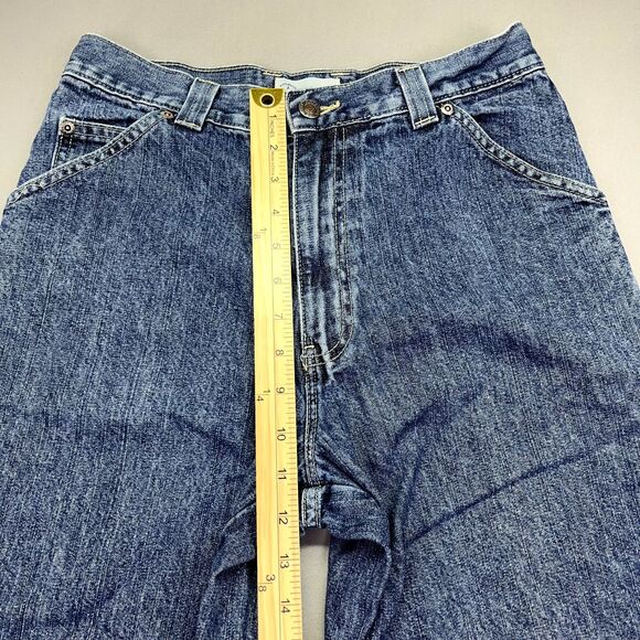 VTG Arizona Jeans Women's 16R Carpenter Dark Baggy‎ Denim Skater Grunge Y2K - Picture 5 of 16